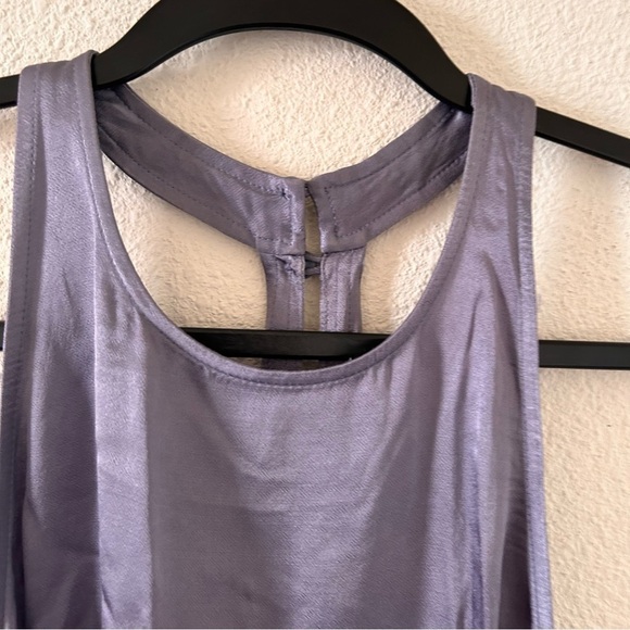 LEITH High Neck Racer Back Silky Dress Women  size Small - Picture 3 of 8
